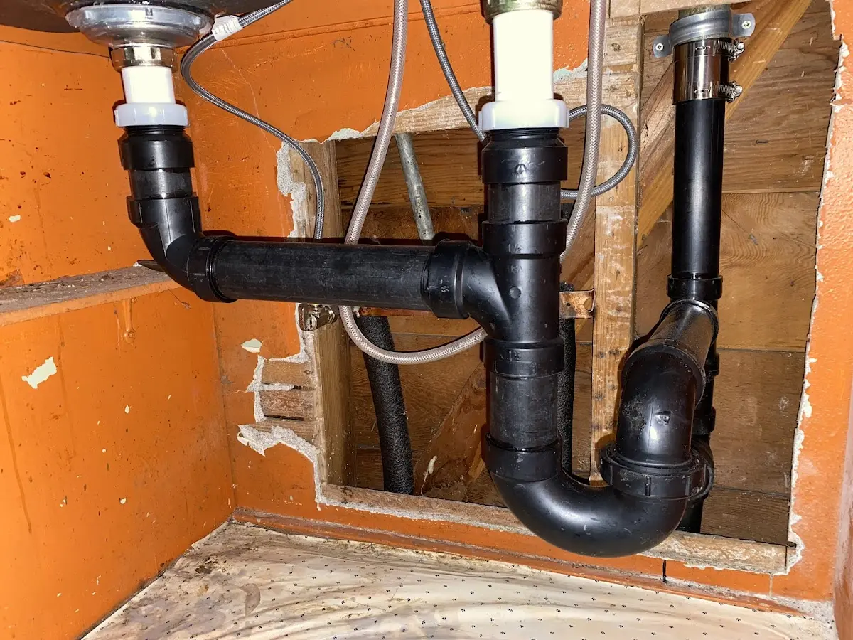Professional Plumbing Inspection equipment and tools on the job in Manistee